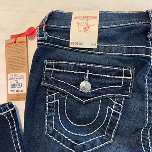 True Religion bootcut with big flap pocket